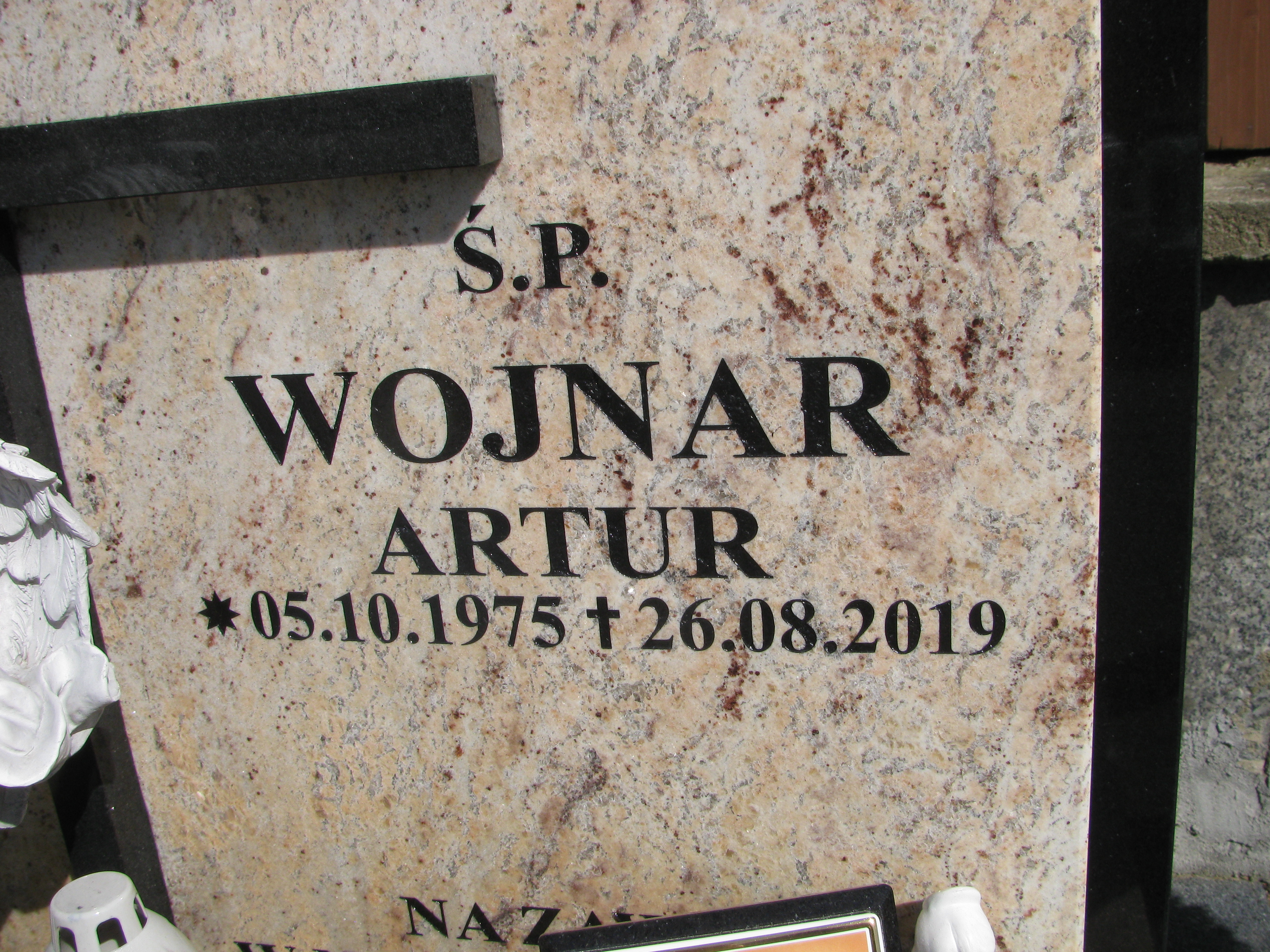 Artur Wojnar 1975 Duszniki Zdrój - Grobonet - Wyszukiwarka osób pochowanych