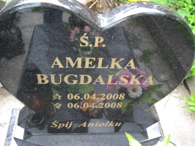 Amelia Bugdalska 2008 Duszniki Zdrój - Grobonet - Wyszukiwarka osób pochowanych