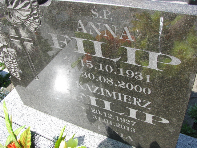 Kazimierz Filip 1927 Duszniki Zdrój - Grobonet - Wyszukiwarka osób pochowanych