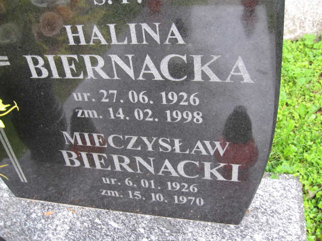 Halina Biernacka 1926 Duszniki Zdrój - Grobonet - Wyszukiwarka osób pochowanych