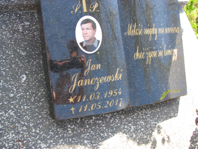 Jan Ryszard Janczewski 1954 Duszniki Zdrój - Grobonet - Wyszukiwarka osób pochowanych