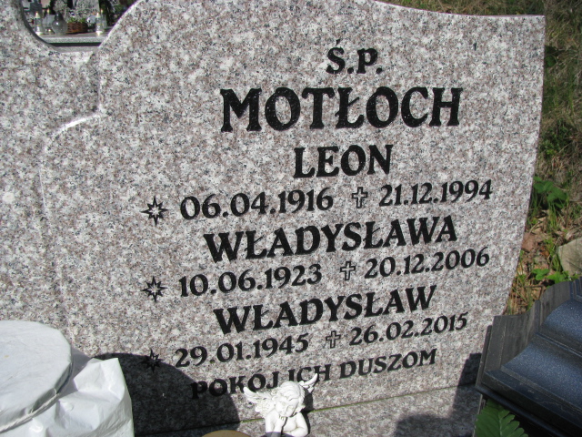 Leon Motłoch 1916 Duszniki Zdrój - Grobonet - Wyszukiwarka osób pochowanych