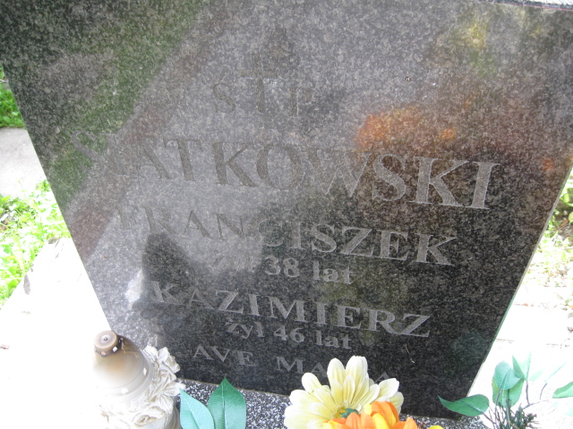 Henryk Siatkowski 1952 Duszniki Zdrój - Grobonet - Wyszukiwarka osób pochowanych