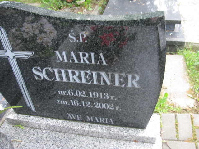 Maria Schreiner 1913 Duszniki Zdrój - Grobonet - Wyszukiwarka osób pochowanych