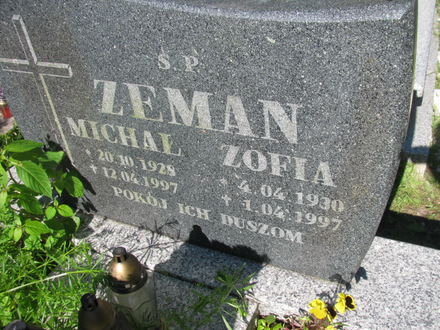 Zofia Zeman 1936 Duszniki Zdrój - Grobonet - Wyszukiwarka osób pochowanych