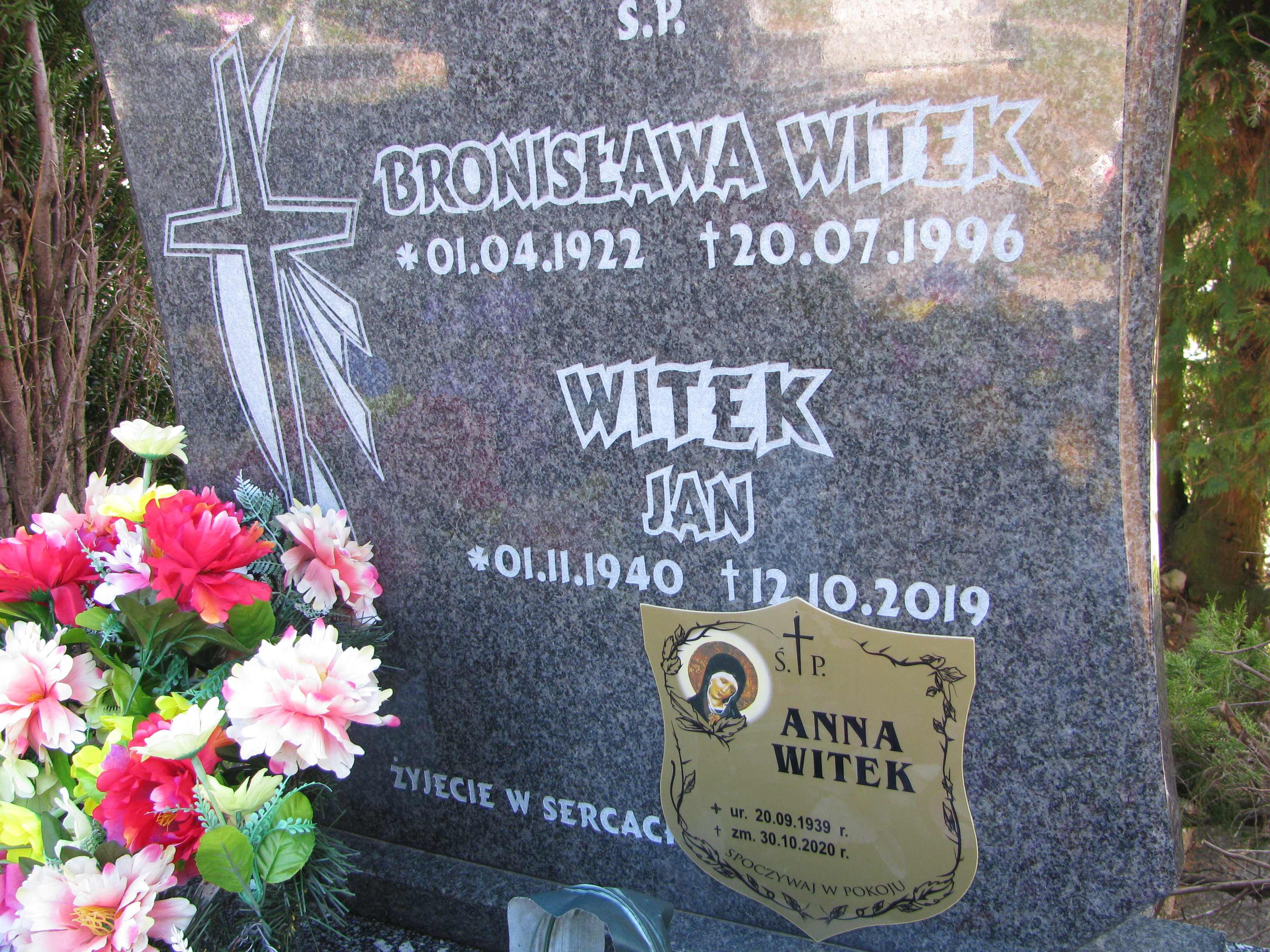 Anna Witek 1939 Duszniki Zdrój - Grobonet - Wyszukiwarka osób pochowanych