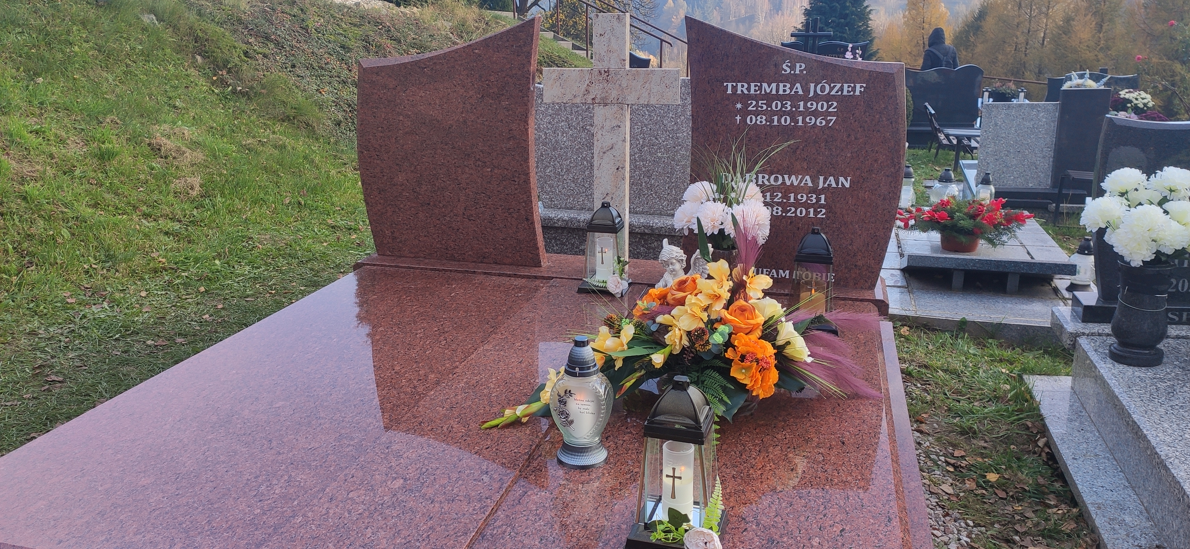 Grób Stefania Dąbrowa